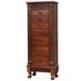 Standing Jewelry Armoire Cabinet Wooden Jewelry Storage Organizer