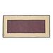 Minuteman International Contemporary II Rectangular Hearth Rug, 56 Inch Long, Dusk - 2' x 6' Runner