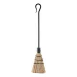 Minuteman International Shepherd's Hook Fireplace Brush Tool, 28 Inch Tall, Graphite Finish