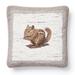 Donna Sharp Birch Forest Chipmunk Decorative Pillow