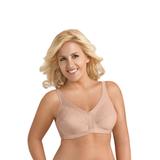 Plus Size Women's Fully®Side Shaping Lace Bra by Exquisite Form in Rose Beige (Size 44 C)