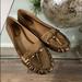 Kate Spade Shoes | Kate Spade Gold Loafers In Excellent Condition. Beautiful Gold Shade. | Color: Gold | Size: 5