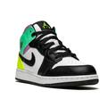 Nike Shoes | Air Jordan Mid 1 Sneaker | Color: Green/Purple | Size: 1.5b