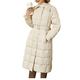 Minimalism Winter Coat Women Fashion 90%White Duck Down Women's Jacket Causal Thick Lapel Solid Women's Jacket - beige,XS