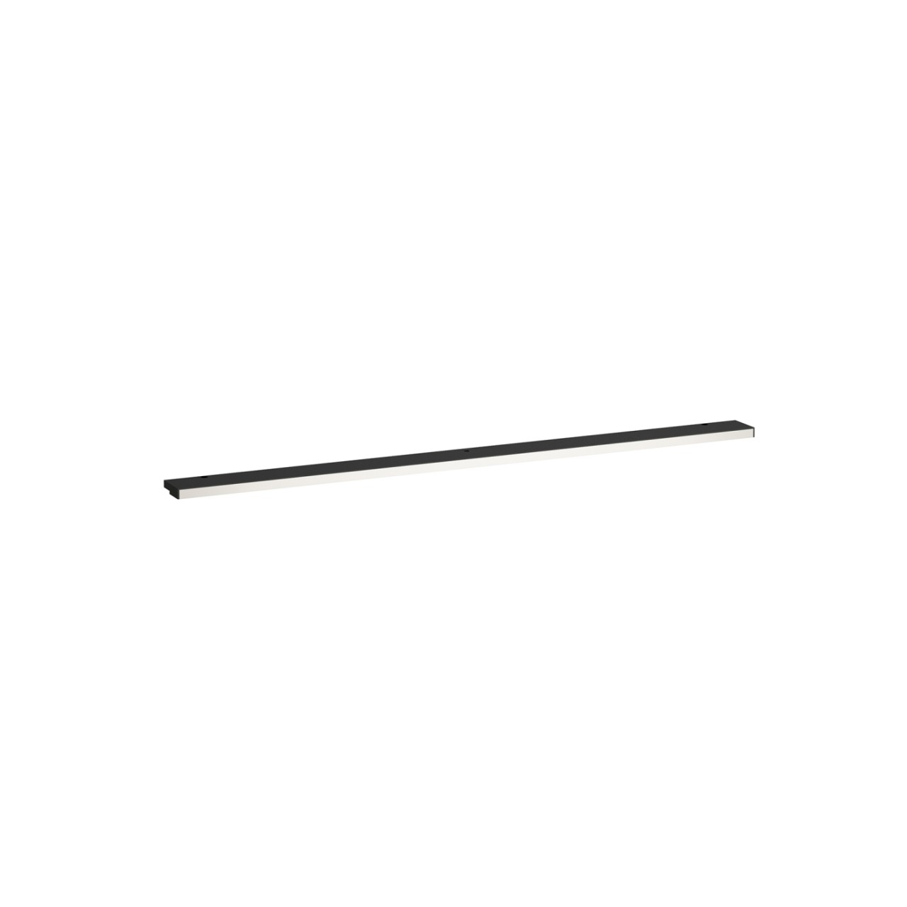 LAUFEN LED-Leuchte horizontal Frame25 50x800x13 fuer Schalter schwarz matt H4475659004501 Image