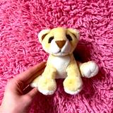 Disney Toys | 90s Disney ‘The Lion King’ Simba Stuffed Mini Lion Collectible Plush Toy | Color: Cream/Tan | Size: Osbb