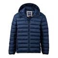 Soul Cal Mens Micro Bubble Jacket Navy M