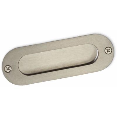 Einlassgriff EL-08 120 x 41 x 14,5 mm Edelstahl gebürstet Image