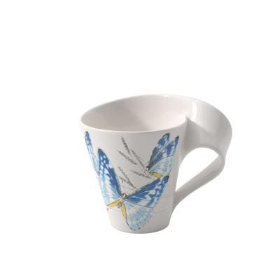 Villeroy & Boch Becher mit Henkel (Geschenkkarton) NewWave Caffè Morpho cypris Länge 13 x Breite 9,5 Höhe 11,3 cm Image