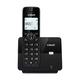 VTech CS2000 schnurloses Telefon, ECO+ Modus, Festnetztelefon, schwarz, Anrufsperre, Freisprechfunktion, große Tasten, zwei Zeilen Display