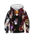 Kids Hoodie Naruto- Anime 3D Printed Sweatshirt For Boys Girls Autumn Winter Long Sleeve Children Clothes Cool Tops,2,14 Years