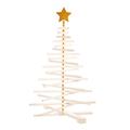 Sass & Belle White Wood Standing Tree