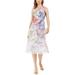 Adrianna Papell Women's Dress Sheath One Shoulder Floral