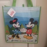 Disney Bags | Disney Mickey Minnie Reusable Bags Totes | Color: Blue | Size: Os