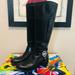 Michael Kors Shoes | Michael Kors Fulton Tall Harness Boots Sz 5.5 | Color: Black/Silver | Size: 5.5