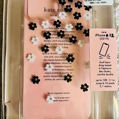 Kate Spade Cell Phones & Accessories | Iphone 12 Pro Max Clear Cover | Color: Black/White | Size: 6.1