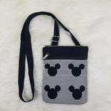 Disney Bags | Authentic Disney Mickey Mouse Parks Crossbody Bag | Color: Black/White | Size: Os