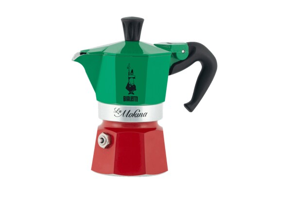 Bialetti 0005650 Französisches Presse-Set 0,5 l Schwarz, Grün, Rot Image