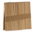 [300 Pack] Kraft Wooden Craft Sticks - Great for Arts and Crafts Natural Wooden Treat Sticks Wooden Popsicles Sticks Ice Cream Sticks Ideal for Kids Teachers and Students