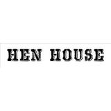 Hen House Stencil by StudioR12 Country Farm Barnyard Word Art - Mini 9 x 2-inch Reusable Mylar Template Painting Chalk Mixed Media Use for Journaling DIY Home Decor - STCL802_1