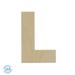 Wooden Letter L Cutouts 12 Pack of 5 Wooden Letters for Wall Decor Home Decor Crafts and Party Decorations by Woodpeckers
