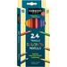 Triangular Colored Pencils 24/Pkg-