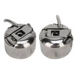 LYUMO Shuttle Shell 2Pcs Metal Reverse Bobbin Case Sewing Machine Accessories Household Machines for Singer Bobbin Case