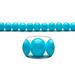 Turquoise Blue Pearls 10mm Solid-Tone Glass Beads 2x32Inch/pack (3-pack Value Bundle) SAVE $2