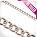Aluminum Chain Silver-Finished Twisted Oval Curb Chain 2mm Wire 6x4mm 5Ft/pack (4-pack Value Bundle) SAVE $3