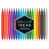 Bright Ideas: Bright Ideas: 20 Double-Ended Colored Brush Pens: (Dual Brush Pens Brush Pens for Lettering Brush Pens with Dual Tips) (Other)