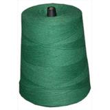 T.W. Evans Cordage 4 Poly Cotton Twine 2 Pound Cone with 9600 ft. in Green