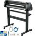 VEVOR Vinyl Cutter Machine U-Disk Offline 720mm Vinyl Printer 28 inch Plotter Printer with Sturdy Floor Stand Vinyl Cutting Machine Adjustable Force and Speed for Sign Making Plotter Cutter Machine