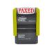 Faxed Self Inking Stamp Printer 20 with 2 Pads - Red Ink