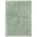 Latitude Run® Dinuba Rectangle 100% Cotton Non-Slip Bath Rug Cotton Blend in Gray/Green | 0.94 H x 21 W in | Wayfair