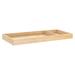 Nursery Works Universal Changing Table Topper Wood in White/Brown | 3.5 H x 45 W x 17.75 D in | Wayfair M0619N