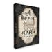 The Holiday Aisle® Cat Café Vintage Halloween Sign Spooky Witch by Jennifer Pugh - Graphic Art Canvas in Black | 20 H x 16 W x 1.5 D in | Wayfair