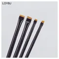 LOYBJ pinceaux de maquillage professionnels pour les yeux Eyeliner plat brosse à sourcils