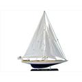 Handcrafted Model Ships D0204 Enterprise Limited 27 in. Decorative Sail Boat