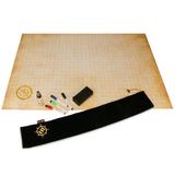 ENHANCE RPG Grid Mat - Tabletop DnD Map (24x36 inch) Role Playing Dry Erase DnD Mat Complete Set