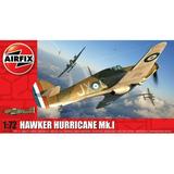 Level 1 Model Kit Hawker Hurricane Mk.I Fighter Aircraft 1/72 Plastic Model Kit by Airfix