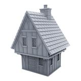 Cottage Terrain Scenery for Tabletop 28mm Miniatures Wargame 3D Printed and Paintable EnderToys