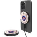 New York Mets 10-Watt Baseball Design Wireless Magnetic Charger