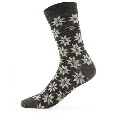 Ivanhoe of Sweden - Women's Wool Sock Snowflake - Merinosocken 43-46 | EU 43-46 grau Image
