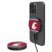 Washington State Cougars 10-Watt Mesh Design Wireless Magnetic Charger