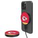 Kansas City Chiefs 10-Watt Stripe Design Wireless Magnetic Charger