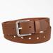 Dickies Women's Perforated Leather Belt - Dark Tan Size L (L10797)