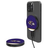 Baltimore Ravens 10-Watt Stripe Design Wireless Magnetic Charger