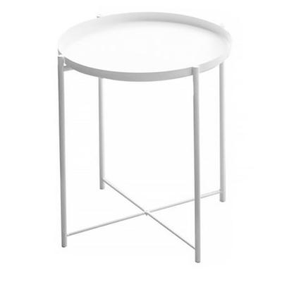 For Metal Round Side Table, Small Circular Metal Side Table