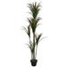 Northlight 67 Artificial Plastic Dracaena Marginata Potted Plant Green