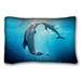 WinHome New Arrival Pillowcases Cover Dolphin Tale Poster Pillow Cover Design Zippered Pillowcase Personalized Throw Pillowcases Decorative Sofa Or Bed Pillow Case Cover Size 20x30 Inches